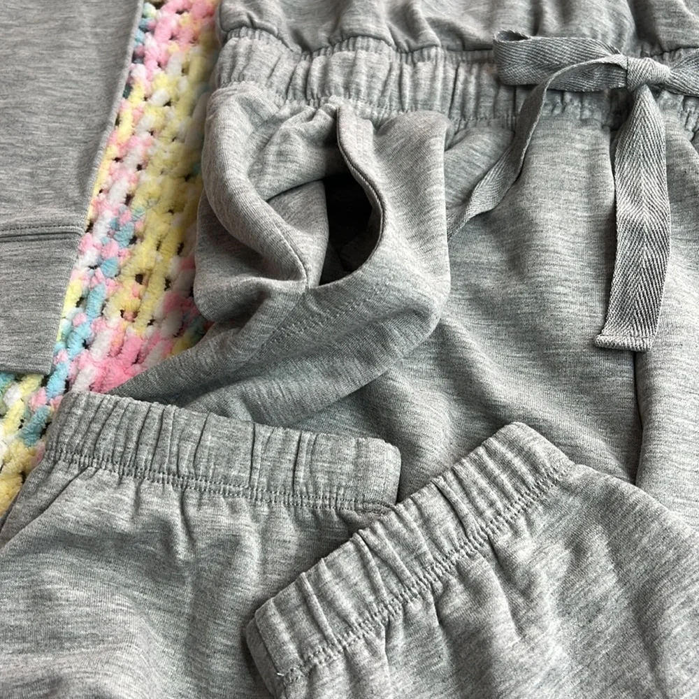 NWT Splendid x Cella Jane Supersoft Surplice Jumpsuit Gray Size Small - Picture 8 of 16